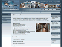 Tablet Screenshot of apanovi.org.ar